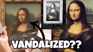 Famous 5 Times The Mona Lisa Was VANDALIZED - Art History Net Worth