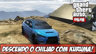 GTA V - PC - Descendo o Monte Chiliad a 60 FPS de Kuruma Insano!