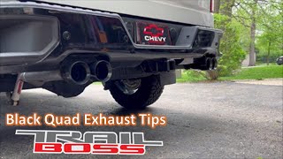 New Black Quad Exhaust Tips on the Trail Boss by Tommy's Great Outdoors 9,745 views 11 months ago 16 minutes