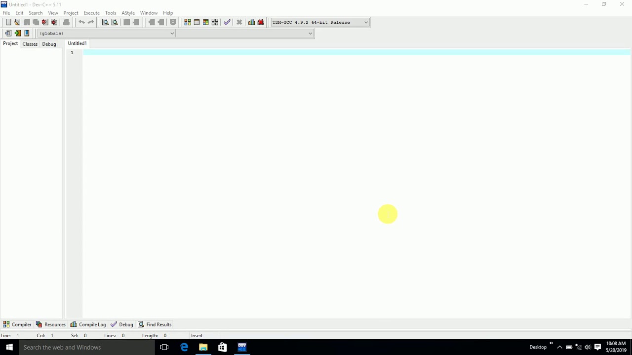 How to zoom out and change Font Style in Dev C++ - YouTube