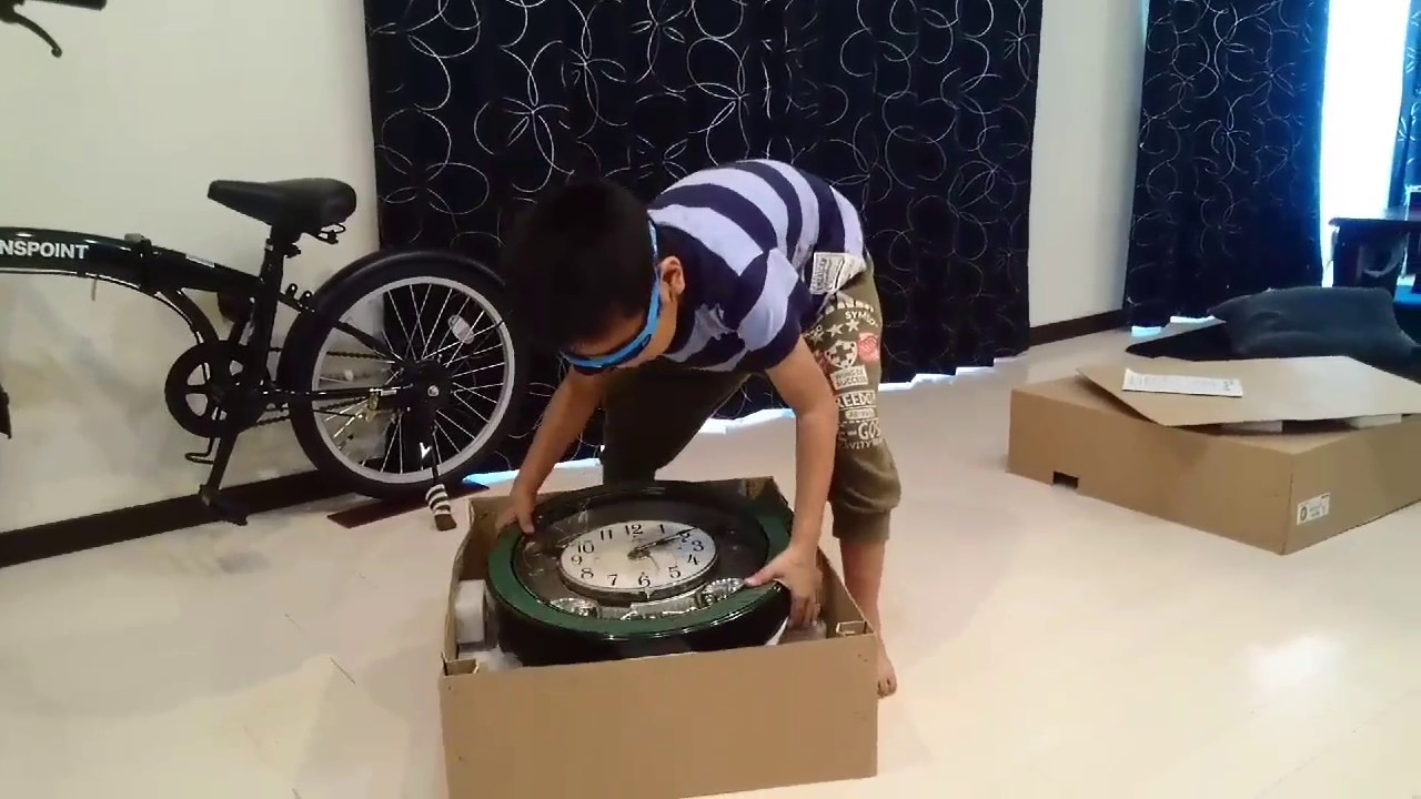 スモールワールド ディビット からくり時計 smallworld clock 開封動画 からの～モニター