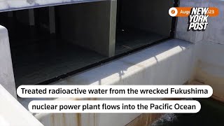 Japan releases treated Fukushima radioactive water into Pacific Ocean
