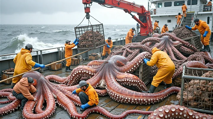How Japanese Fishermen Catch Millions of Octopus in the Deep Sea