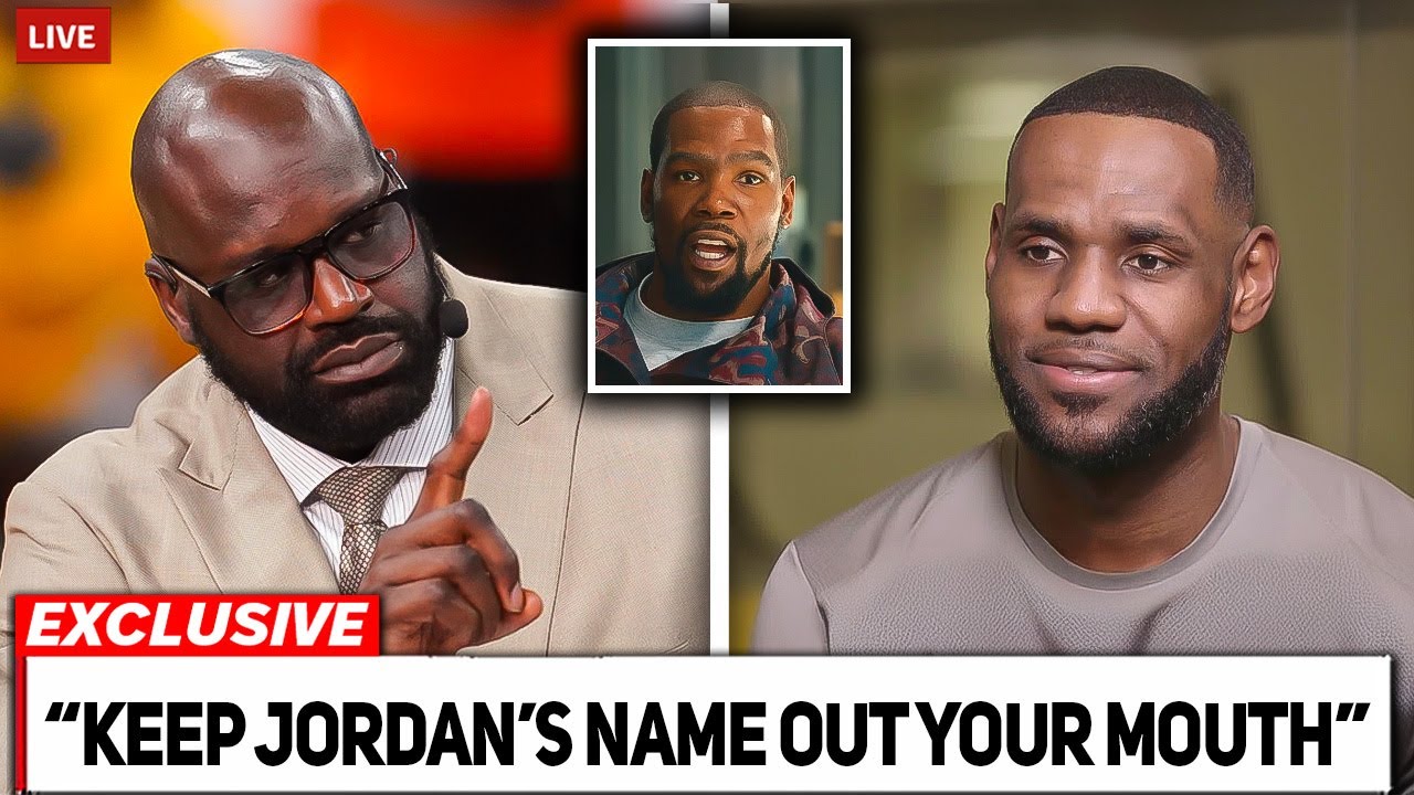 Shaq GOES OFF On LeBron And KD Over MJ Disrespect (This Got Heated!)
