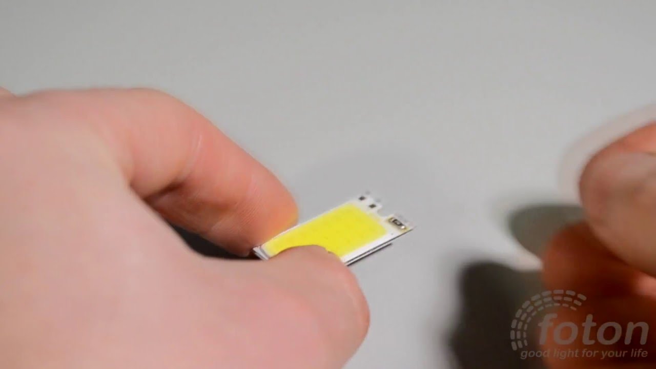 Светодиодный модуль COB LED 1,8W White 6000К