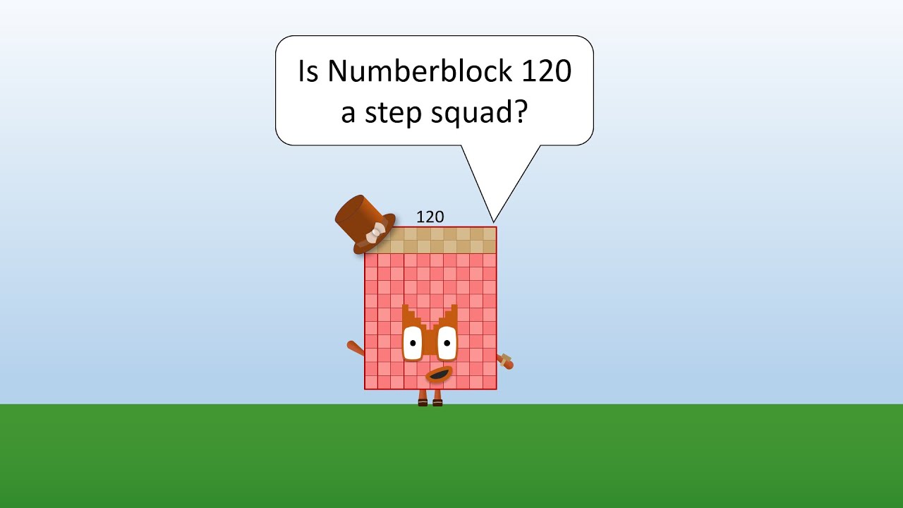 Happy birthday Numberblock 120! Is Numberblock 120 a step squad?