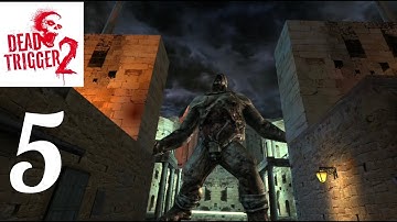 dead trigger 2 gameplay part 5 shotgun end of Africa campaign