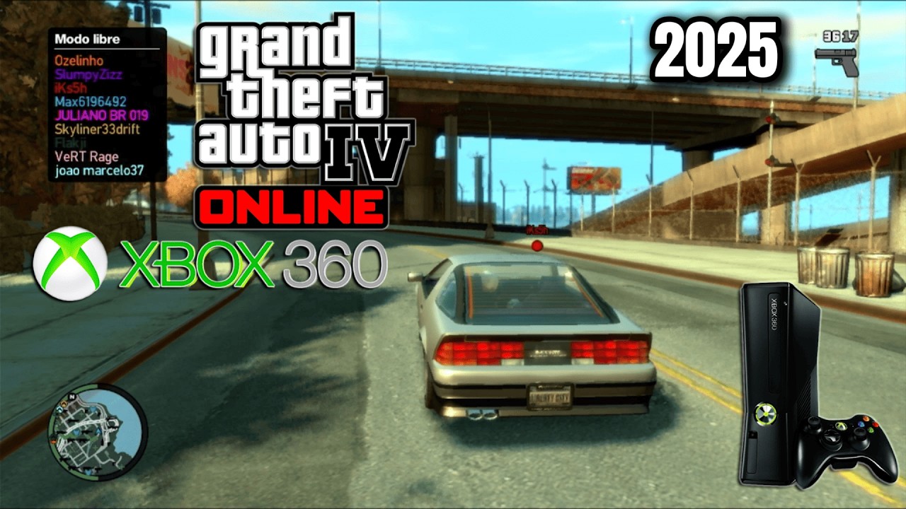 El ESTADO De GTA 4 ONLINE XBOX 360 En 2025 YouTube 
