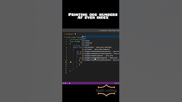 Program to find odd numbers at even index in an array |Java | Basic Coding |Arrays In Java |