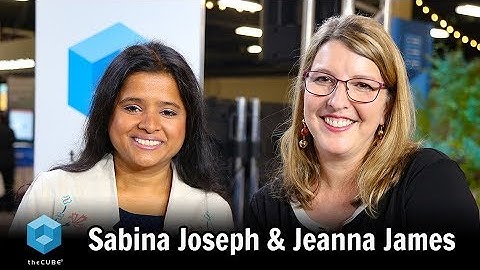 Sabina Joseph, AWS & Jeanna James, Commvault | Commvault GO 2018