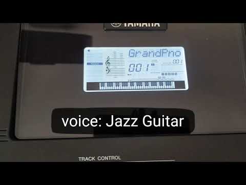 How to set the Seben music tune/voice on keyboard.