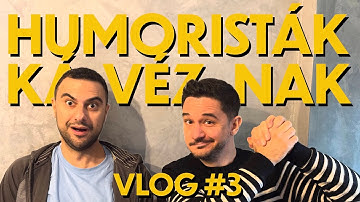 Humoristák kávéznak (de nem autóban) - Said Dániel - Erdély turné - vlog #3