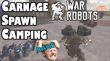 War Robots - Thunder Carnage Spawn Camping SORRY!
