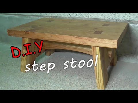 【DIY家具】japanese step stool tukuulu