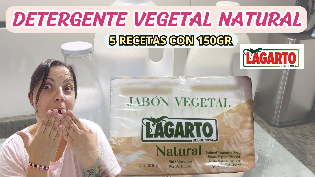 ✅Con Sólo Una PASTILLA DE JABON LAGARTO Tendrás 5 RECETAS MARAVILLOSAS🧼🧼