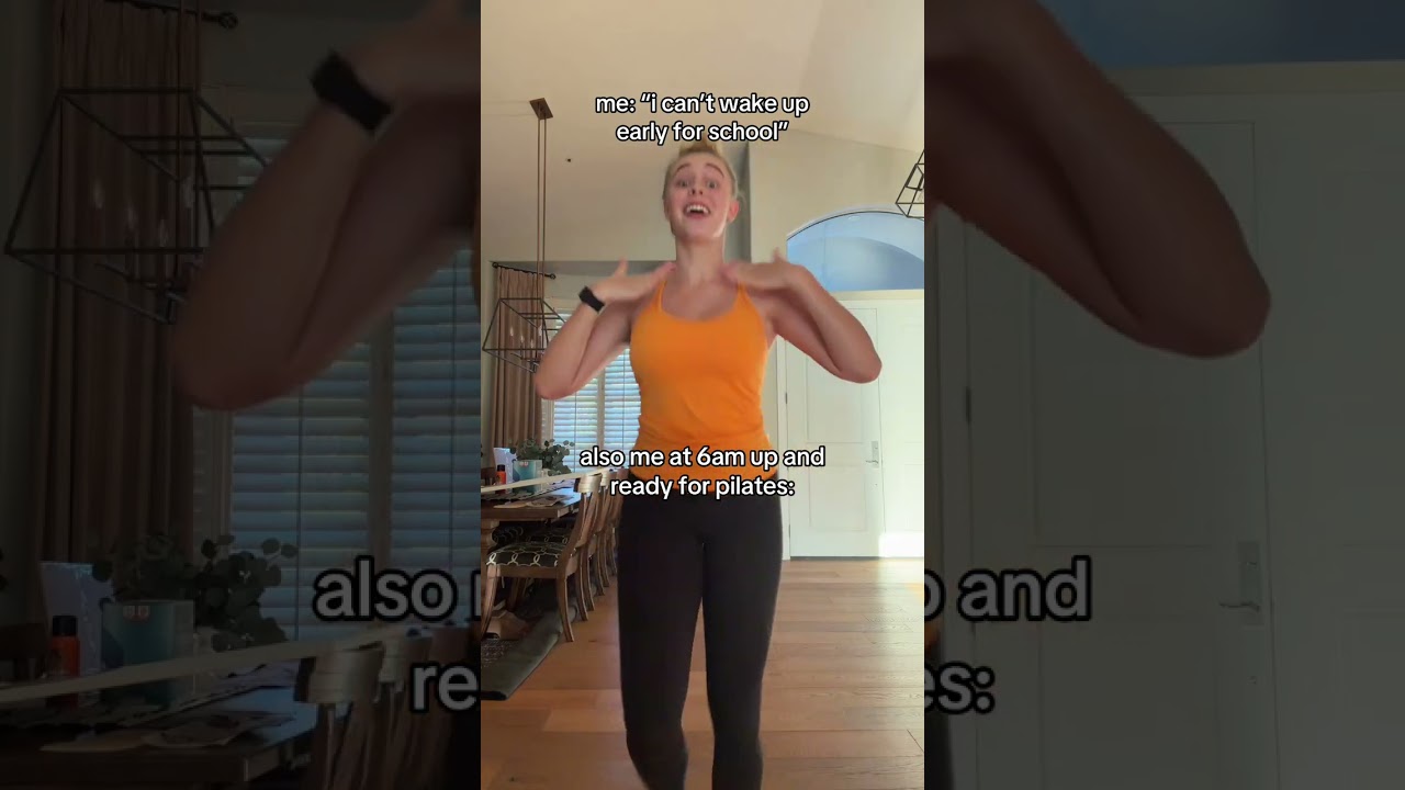 IM UP AND READY! #pilates #relatable #foryou #earlymorning #dancing