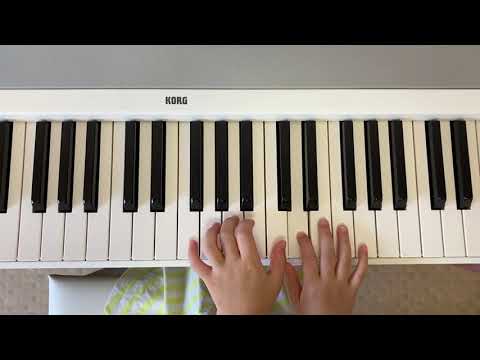 Yesterday Once Moreイエスタデイワンスモア  ピアノ 'ドラミ'７歲