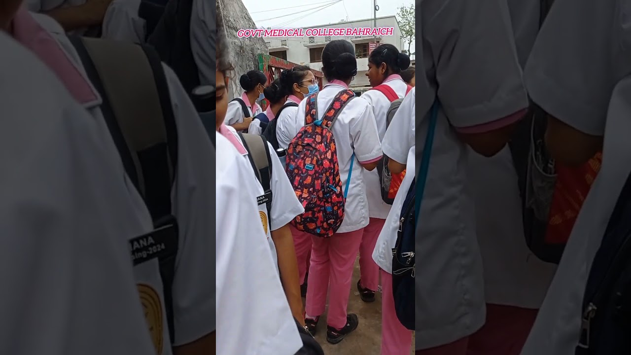 Govt Medical College Bahraich Bsc Nursing students 