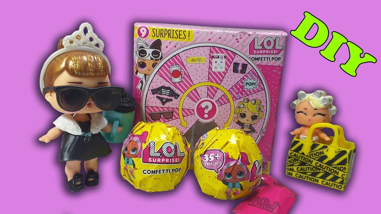 LOL BEBEK NASIL YAPILIR LOL SURPRISE MİNYATÜR KENDİN YAP YouTube