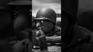 Puppets storm Iwo Jima.