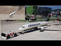 Modellismo in scala - Atterraggio difficile per questo bellissimo Aereo di Linea Boeing 737 Ryanair