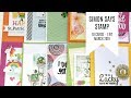 10 Cards - 1 Kit / Simon Say Stamp March 2019 Card Kit / Lucky Rainbow