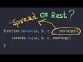 Javascript Rest Parameter and Spread Operator #javascript #coding #programming