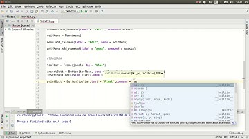 Python Módulo Tkinter Aula 07 #Create Toolbar -Barra de ferramentas-