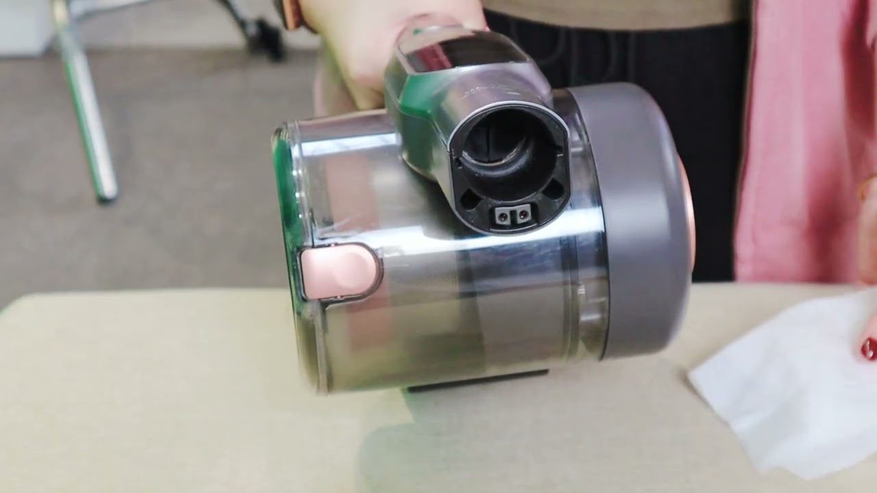 JIMMY H10 Pro How to clean dust sensor - YouTube