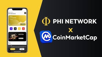PHI NETWORK Now Listed on COINMARKETCAP| Start Engaging Phi Network Project| MINEPHI