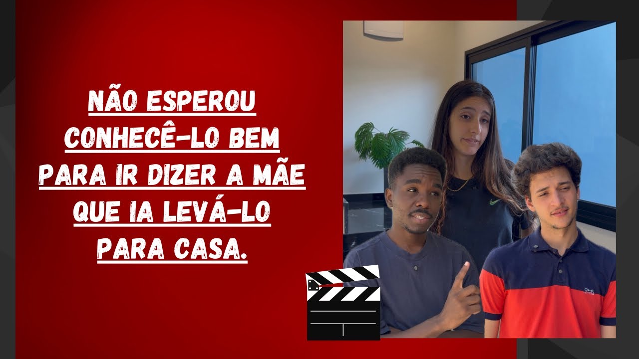 Não esperou conhecê-lo bem para ir dizer a mãe que ia levá-lo para casa.