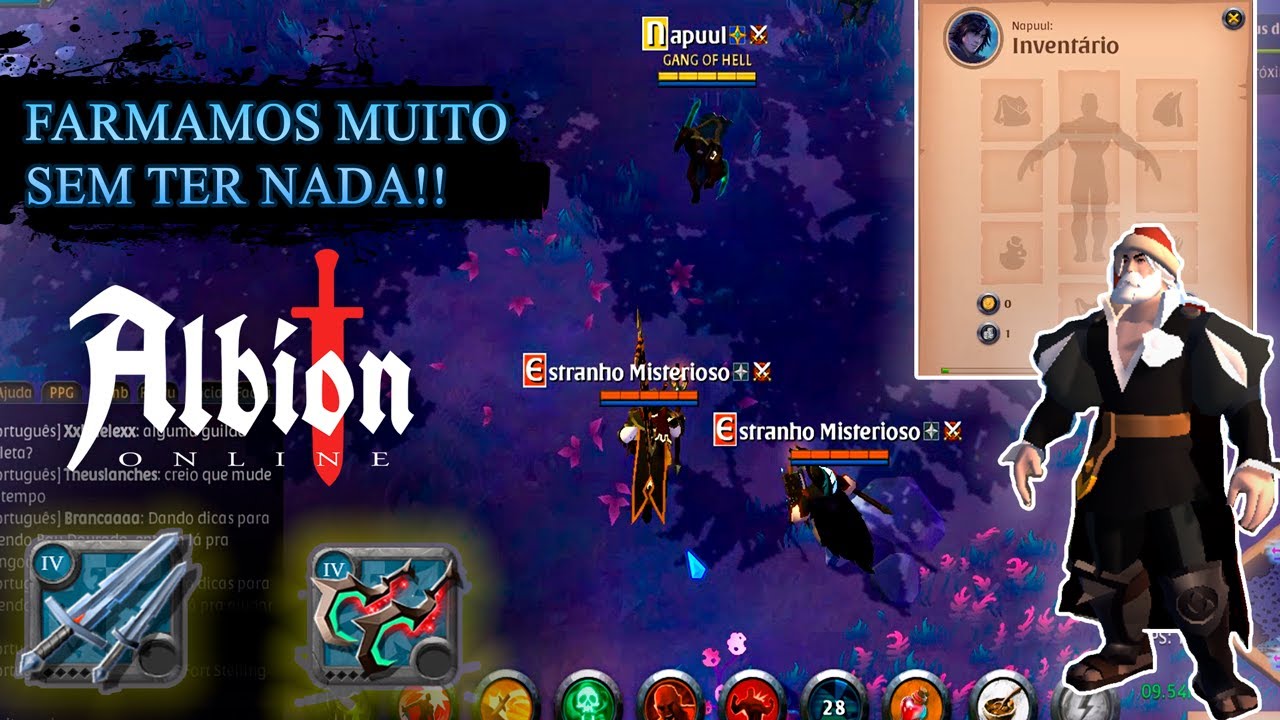 ESTAMOS LITERALMENTE FALIDOS!. Começamos com 0 Prata!. Albion Online.
