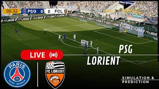 🔴 PSG - LORIENT EN DIRECT | Ligue 1 25-26 | Match complet (Simulation)