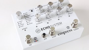 Empress Effects Echo System Dual Engine Delay