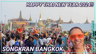 Bangkok Songkran World Water Festival 2024 Grand Palace 🇹🇭 Thailand สุขสันต์วันสงกรานต์