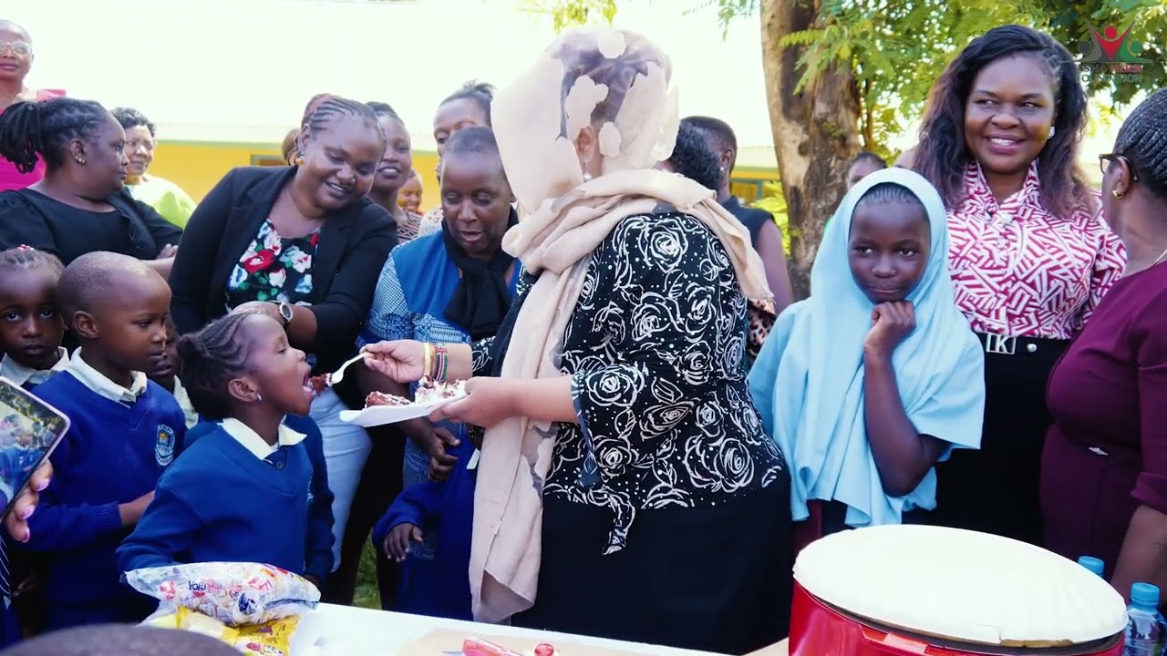 Moi  DEB Primary and Secondary School Bungoma Asha Foundation visit on International Womens Day 2024