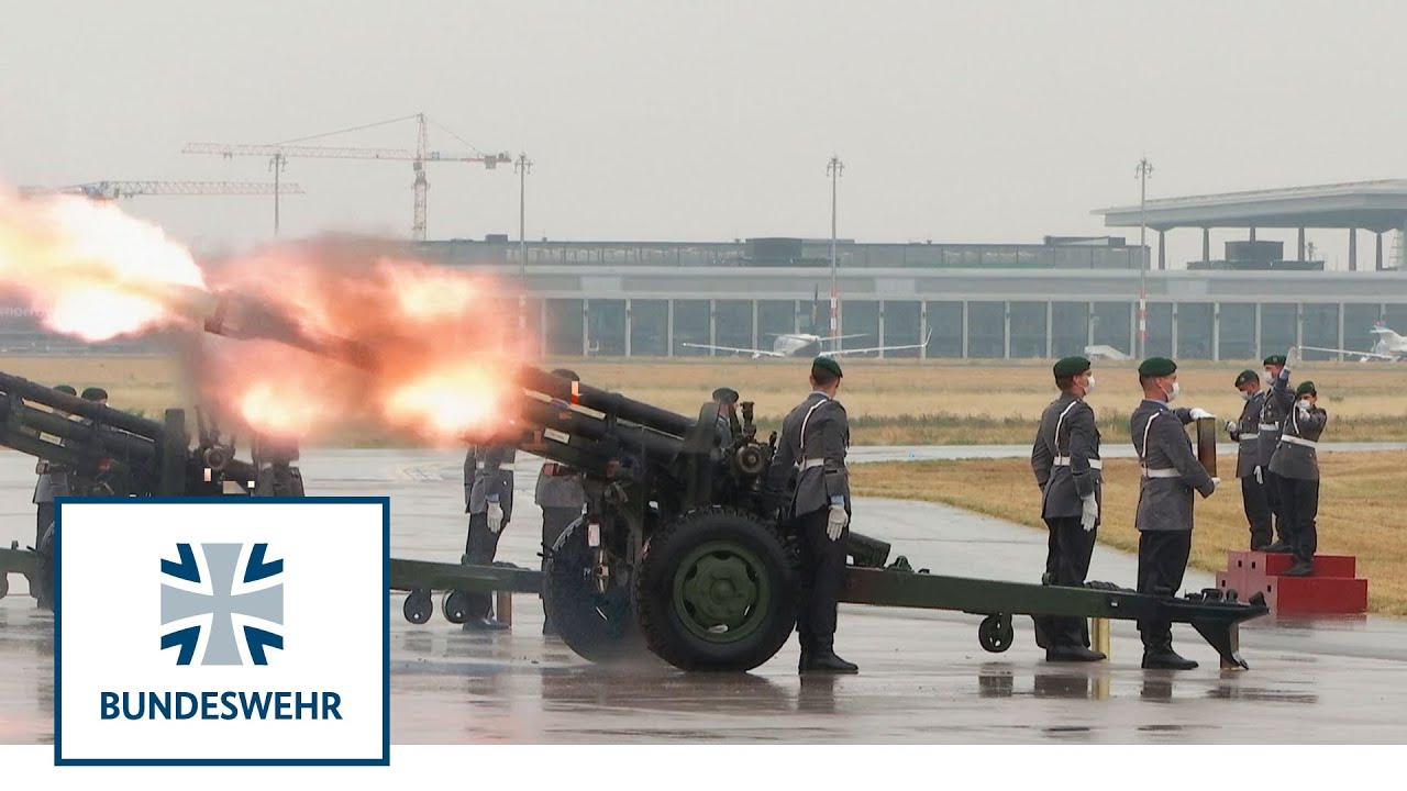 Salutschüsse & Ehrensalve – die kuriosen Gründe für das seltene Ritual | Bundeswehr