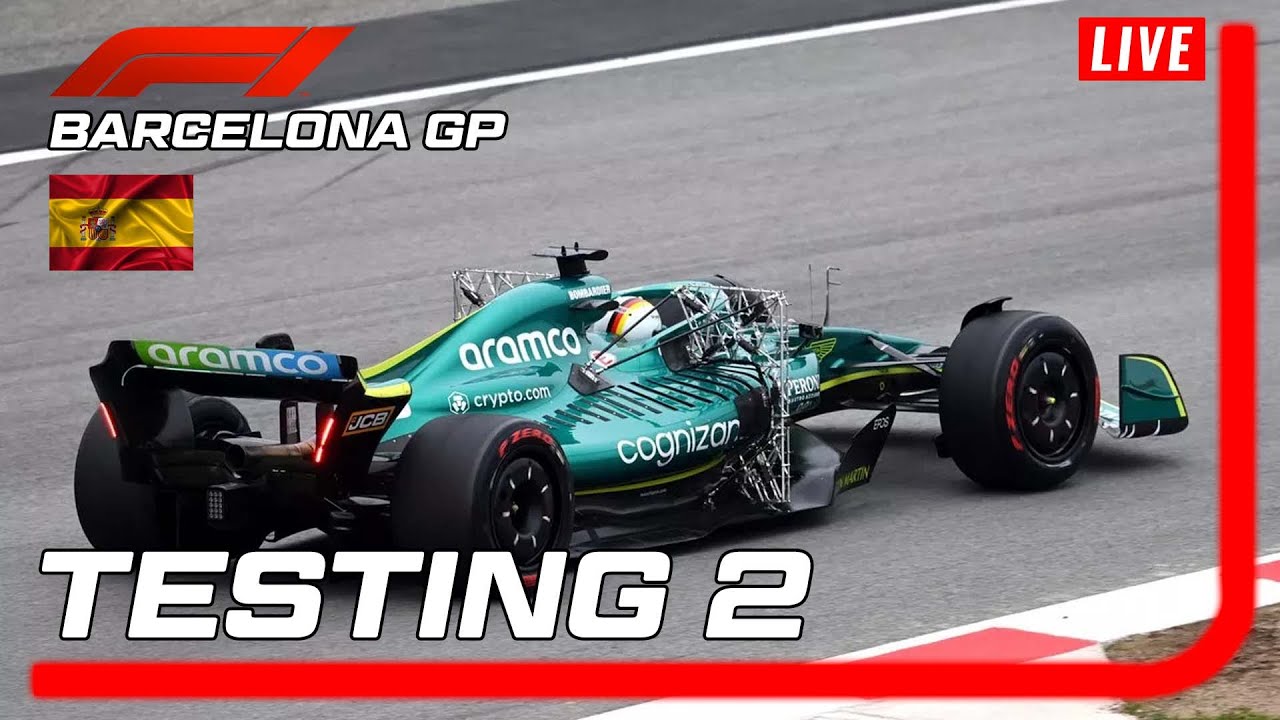 F1 LIVE 🔴 BARCELONA GP - TRAINING 2 - FP2 - F1 2022