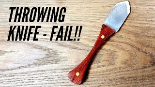 *FAIL!* Throwing Knife v1.0 - Didn&#39;t go as expected!