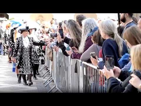 Pearly Kings and Queens bring London’s Cockney tradition to life