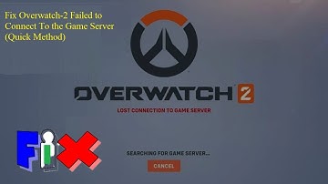 Fix Overwatch 2 Failed to Connect To the Game Server (Quick Method)