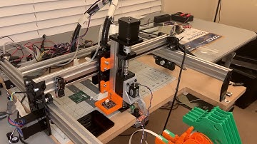 DIY SMD Pick and Place - Mounting the Z-Axis to the DIY PnP machine part 2