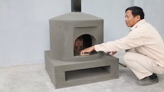 Pizza oven made of red brick and cement by Garden Design 17,949 views 4 months ago 23 minutes