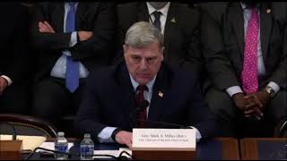 Moskowitz Questions General Milley on Afghanistan Withdrawal