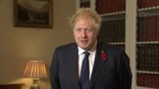 Boris Johnson congratulates Joe Biden for election win