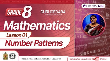Number Patterns (Lesson 01) | Grade 08 - Mathematics - P 01