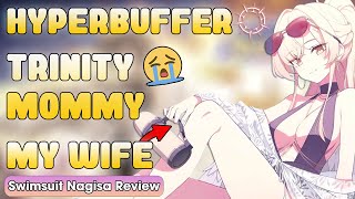 Our First Cost Overload Buffer! | A Blue Archive 4.5 Anniversary Swimsuit Nagisa Review