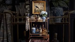 Bar Cart Styling Inspiration✨Ralph Lauren Holiday Inspired