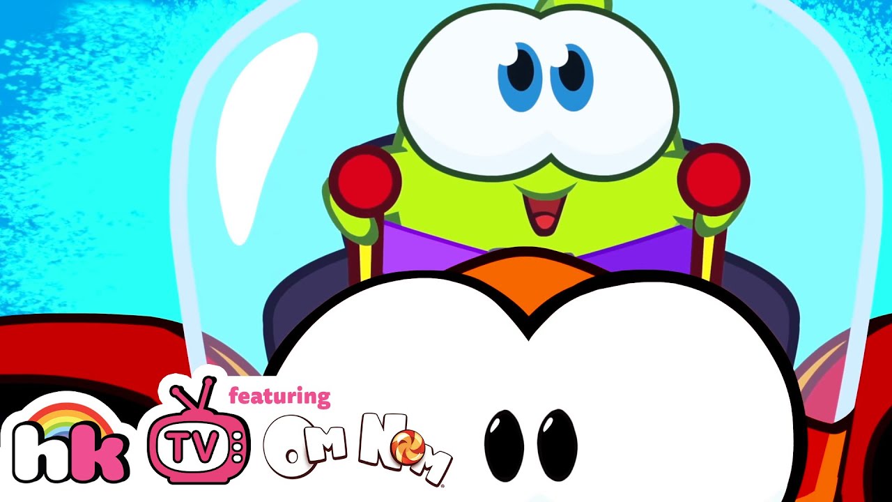 ⁣Nibble Nom Stories - Space Machine | Om Nom Cut the Rope | Funny Cartoons | HooplaKidz TV