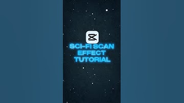 Capcut | Sci-Fi Scan Effect Tutorial | Capcut Tutorial | #capcut #capcuttutorial